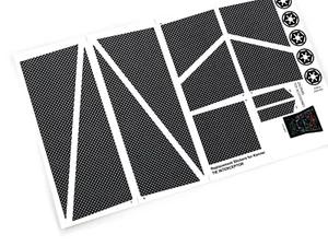 Custom Star Wars Vintage Kenner TIE Interceptor stickers with Dash sticker! - Bild 1 von 6