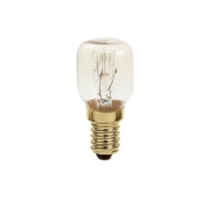 BEGHELLI Lampadina alogena piccola pera, lampadina per frigorifero attacco E14, - Foto 1 di 1