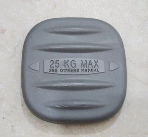 Ford BA / BF Falcon Wagon Rear Cargo Area Anchor Tie Point Cover Trim Stone - Bild 1 von 4