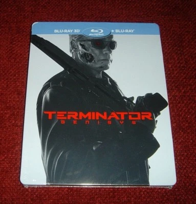 Terminator: Genisys 3D *Blu - Ray Steelbook* / Greek / Brand New / OOS OOP!!! - Bild 1 von 4