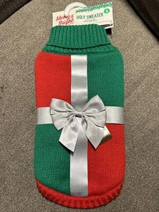Dog Sweater Size Small Christmas Festive NEW - Picture 1 of 7