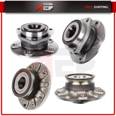 Conjunto 4 rolamentos de cubo de roda laterais dianteiros traseiros LH ou RH para Volkswagen Rabbit 2006-2009 - Imagem 1 de 4