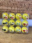 Emoji Golf Balls X2 12 Packs= 24 Balls  - 6 Different Designs - Sealed Dd3