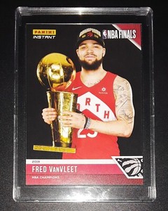 FRED VANVLEET NBA Champions 2019 Limited Edition NBA Card #17 Panini Instant