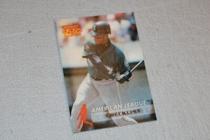 1996 Pinnacle Sportflix Baseball Card Complete Finish Fill Your List Set U-Pick*