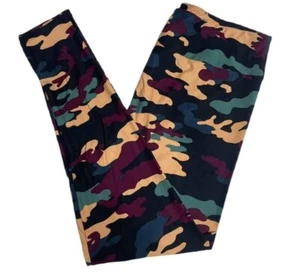 OS LuLaRoe Leggings ~ TARNMUSTER ~ Gr. 2-10, ONE SIZE; Camouflage - Bild 1 von 3