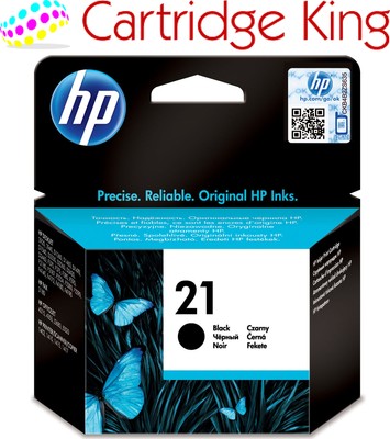 Cartuchos De Tinta Originales HP 21 Y 22XL - Compatibles Con Deskjet F370, F380, F2180 Y Más Modelos