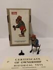 Vintage Wind Up Juggling Monkey Tin Reproduction Complete in Box Paya 3.5" 1995