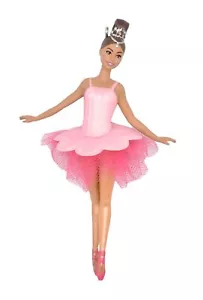 Hallmark Christmas Ornament 2021 Barbie Beautiful Ballerina - Picture 1 of 3