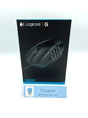 Logitech G600T Wired Gaming Mouse - Black New - Image 1 of 4