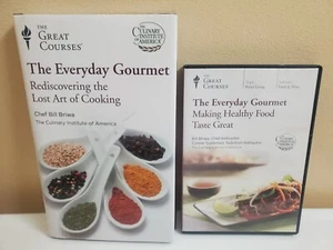 Great Courses: The Everyday Gourmet w/ Chef Bill Briwa (4 Disc Set), DVDs & Book - Picture 1 of 5