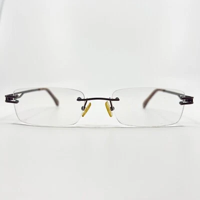 Sean John SJL1014 Eyeglasses Frame 210 Brown Rimless 53-19-135 5527 - Image 1 of 4