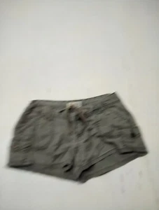 Mudd Juniors Size 3 Cargo Pockets Chino Shorts Green - Picture 1 of 4