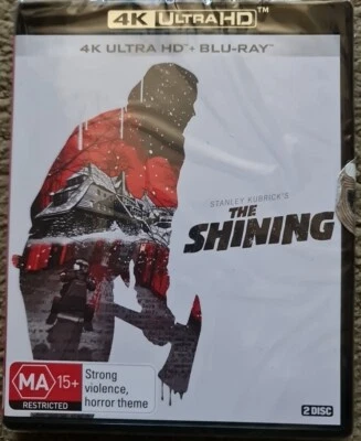 THE SHINING 4K ULTRA HD & BLU RAY - LIKE NEW STEPHEN KING, KUBRICK FREE POST - image 1 of 2
