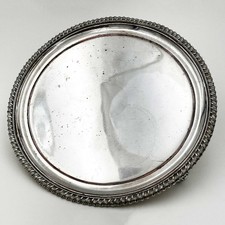 MATTHEW BOULTON OLD SHEFFIELD PLATE WAITER / CARD TRAY c1830 William IV