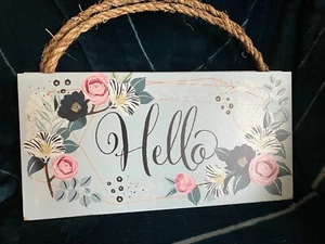 NEW WinCraft 5x10 Hello Welcome Sign - Picture 1 of 1