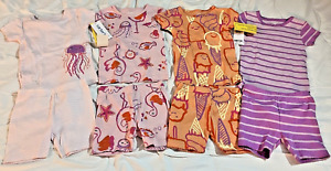 NWT For Sets Of Baby Girl Short Pajamas Size 18 Months Carter's