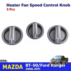 Heater Fan Temp Control Knobs Fit For 2006-2011 Mazda BT-50 Ford Ranger Pickup - Picture 1 of 8