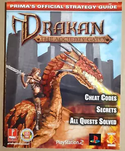 Drakan II The Ancient Gates Prima's Official Strategy Game Guide PS2 - Foto 1 di 2