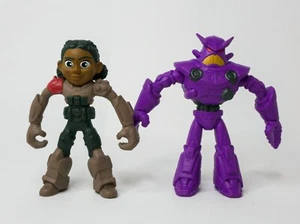 Disney Buzz Lightyear Flextreme Bendy Bendable Zurg Izzy Figures - Picture 1 of 6