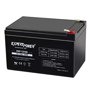 EXPERT POWER 12V 12AH SLA Battery Replacement for CA12120 - Picture 1 of 8
