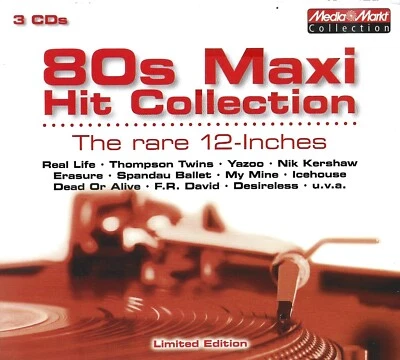 80'S MAXI HIT COLLECTION - 3 CD'S 2013 - REAL LIFE,DESIRELESS,TIME BANDITS,A-HA - Bild 1 von 2