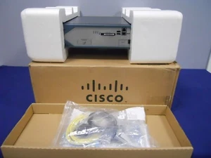 Cisco 2821 Gigabit Wired Router 512M / 128F 1x EVM-HD 2X VWIC-2MFT-T1 HWIC-4ESW - Picture 1 of 3