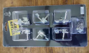 - MECANIQUES INDIVIDUELLES CAPOT CHROME 3+3 YELLOW PARTS EZ1721C - Imagen 1 de 2