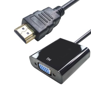 HDMI Male to VGA Female Video Converter Adaptor Cable Pcs/Laptops/Monitors