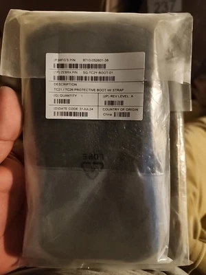 Zebra  TC21 / TC26 Protective Boot with Hand Strap SG-TC2Y-BOOT-01 - Image 1 of 2