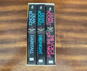 Dean Koontz - Darkfall, Midnight, The Voice of the Night (Paperback, Slip Case) - Foto 1 di 5