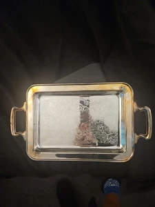 Vintage RAIMOND SILVERPLATED SERVING TRAY 17x10" - Picture 1 of 19