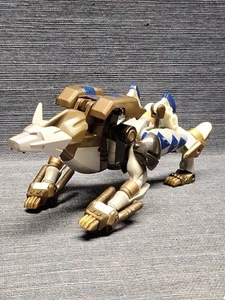 POWER RANGERS Wild Force (Vintage 2002) LUNAR WOLF Zord-Morphin 7" NEAR COMPLETE - Picture 1 of 8