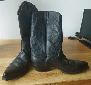 Loblan Handmade Men's 194 Cowboy Boots, Size 46/11.5 - Picture 1 of 8