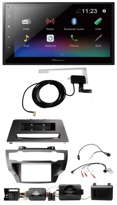 Pioneer DAB Lenkrad Bluetooth 2DIN USB Autoradio für BMW X5 X6 07-13 E70 E71 ohn - Bild 1 von 4