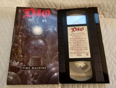 Dio: Time Machine (Hits/Live Collection 1990) Vintage VHS - Image 1 of 2