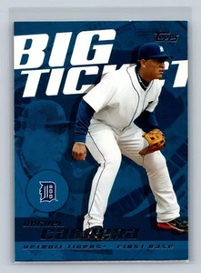 2009 Topps Ticket to Stardom #BT-12 Miguel Cabrera Big Ticket Detroit Tigers - Picture 1 of 2
