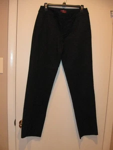 Merona Black Stretch Dress Pants Size 6 Fit 2 - Picture 1 of 6