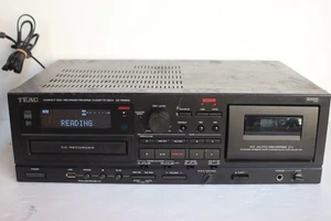 JUNK TEAC AD-RW900 Kassettendeck Player Audio schwarz - Bild 1 von 7