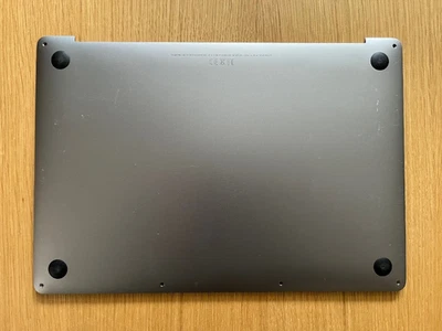 GRAY Apple Macbook Pro 13" 2016 2017 A1708 Bottom Cover 813-06132 923-01786 - Image 1 of 4