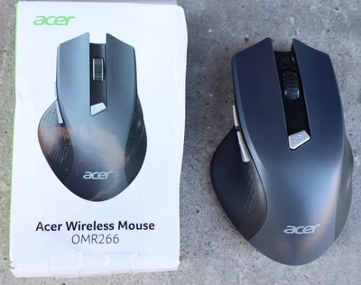 Acer Wireless Mouse for Laptop, 2.4GHz Computer 3 Adjustable DPI Black - Image 1 of 3