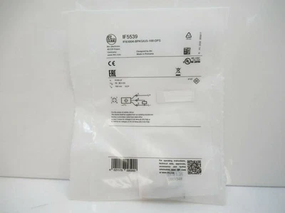 Ifm IF5539 IFB3004-BPKG/US-100-DPS Inductive Proximity Sensor M12 4mm - Image 1 of 3