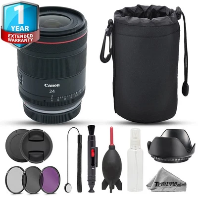 Lente Canon RF 24 mm f/1,4 L VCM - Paquete avanzado de 10 piezas + 1 año de garantía Foto 1 de 4