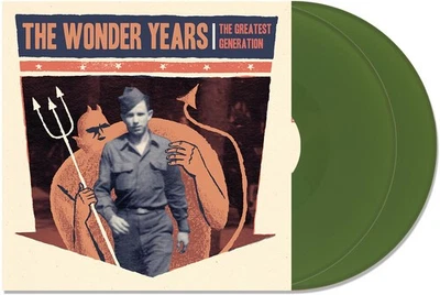 The Wonder Years - Greatest Generation - Olive Green [New Vinyl LP] Explicit, Co - Image 1 of 2