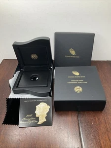 Moneda de oro Mercury Dime Centennial 2016 $5 OGP caja como nueva de Estados Unidos con certificado de autenticidad original sin moneda - Imagen 1 de 14