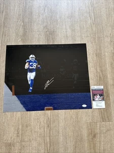 Jonathan Taylor Autographed Signed 16x20 Photo - Colts - JSA - Picture 1 of 3