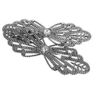 2 Pcs Bridal Dress Flower Shoe Decorations Floral Wedding Applique - Picture 1 of 12