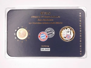 FC Bayern München, Deutscher Meister 2002/03, Medaille, Euro-Medaille #MM006 - Bild 1 von 3