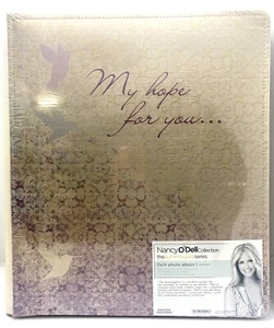 Creative Memorie Hummingbird Album Foiled Picfolio Scrapbook Pocket Pages 11x14 - Picture 1 of 5