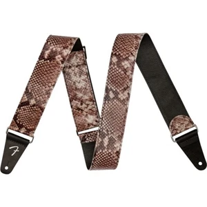 Fender Wild Faux Leather Guitar Strap Snake Skin 2 in. - Picture 1 of 2